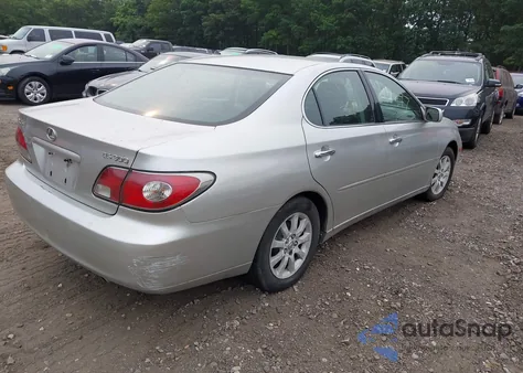 2003 Lexus Es 300 from USA, damaged, VIN JTHBF30G930144686